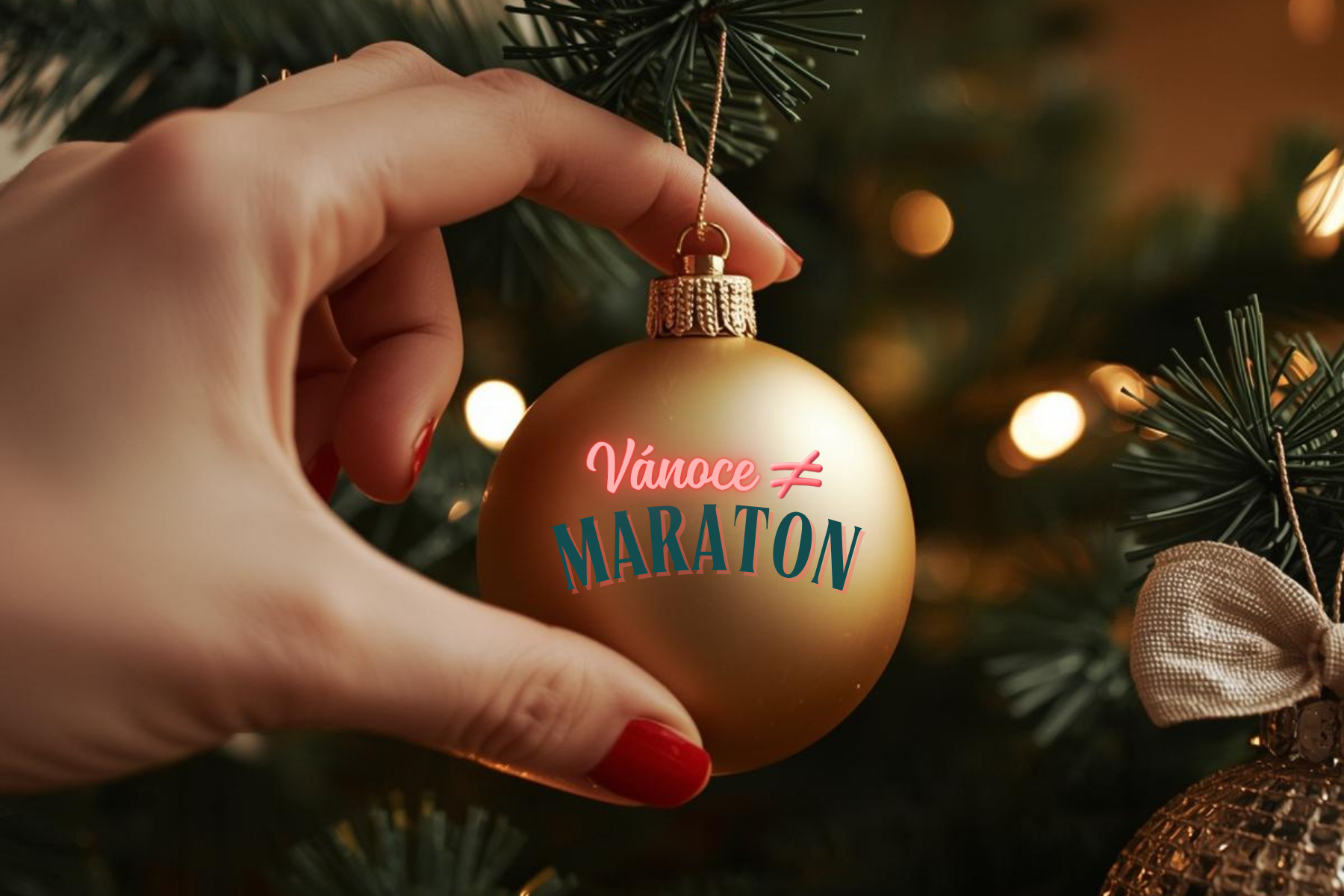 Vánoce nejsou maraton. Udělejte si je "na pohodu".